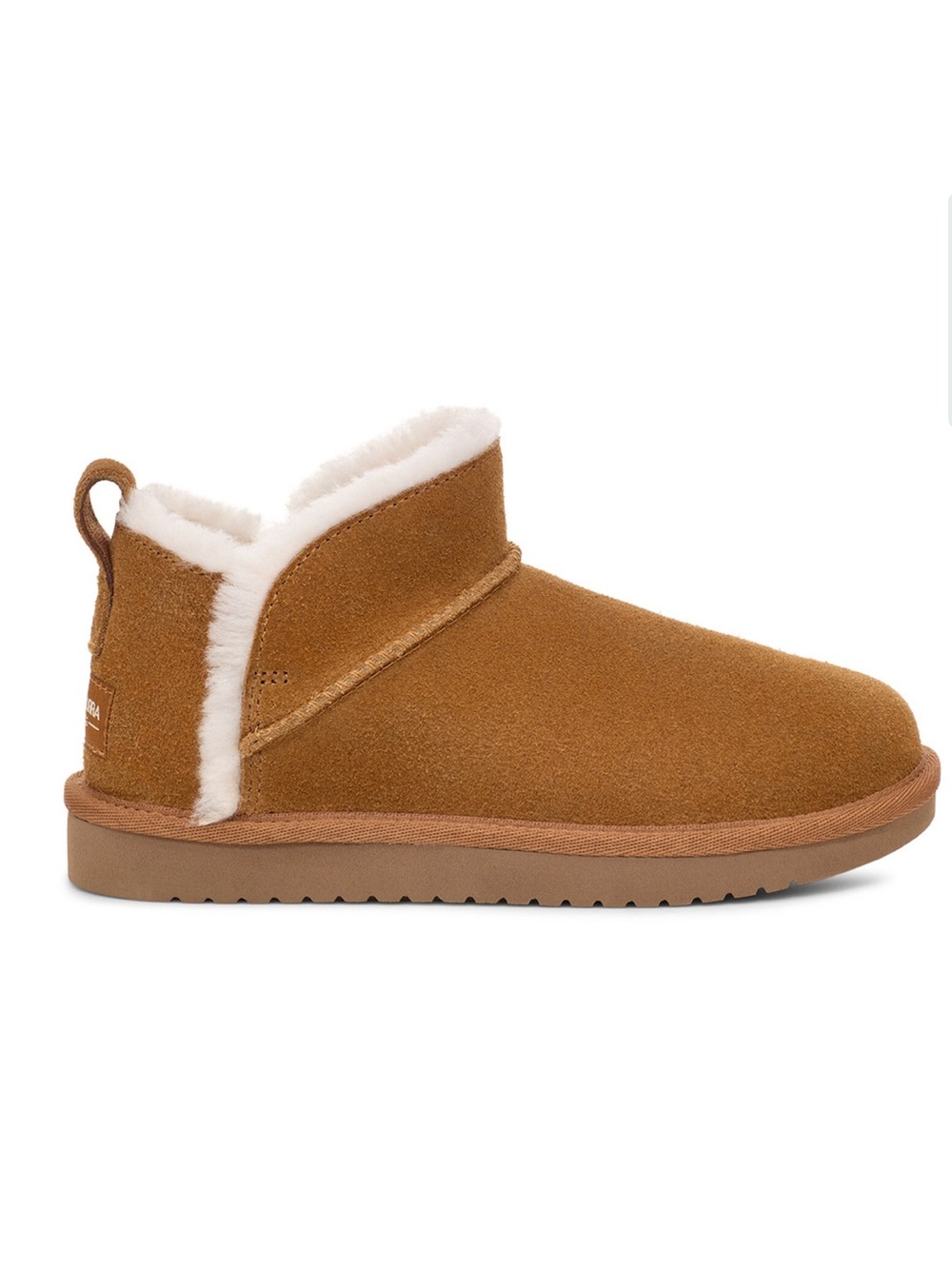 Koolaburra by UGG 12C Koola Ultra Mini Tan Suede Shearling-Lined Boot